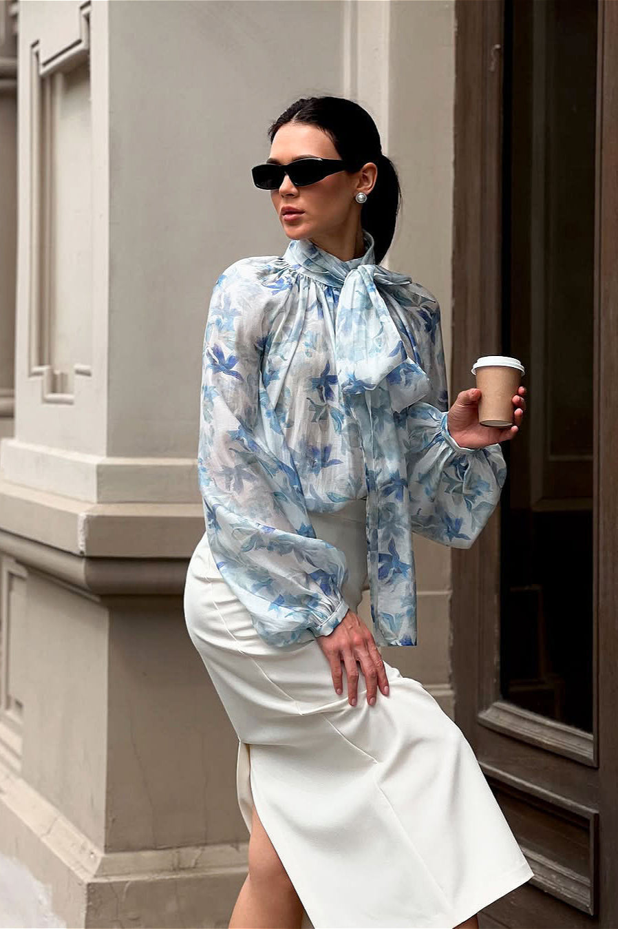 Timeless Vintage Style Blouse