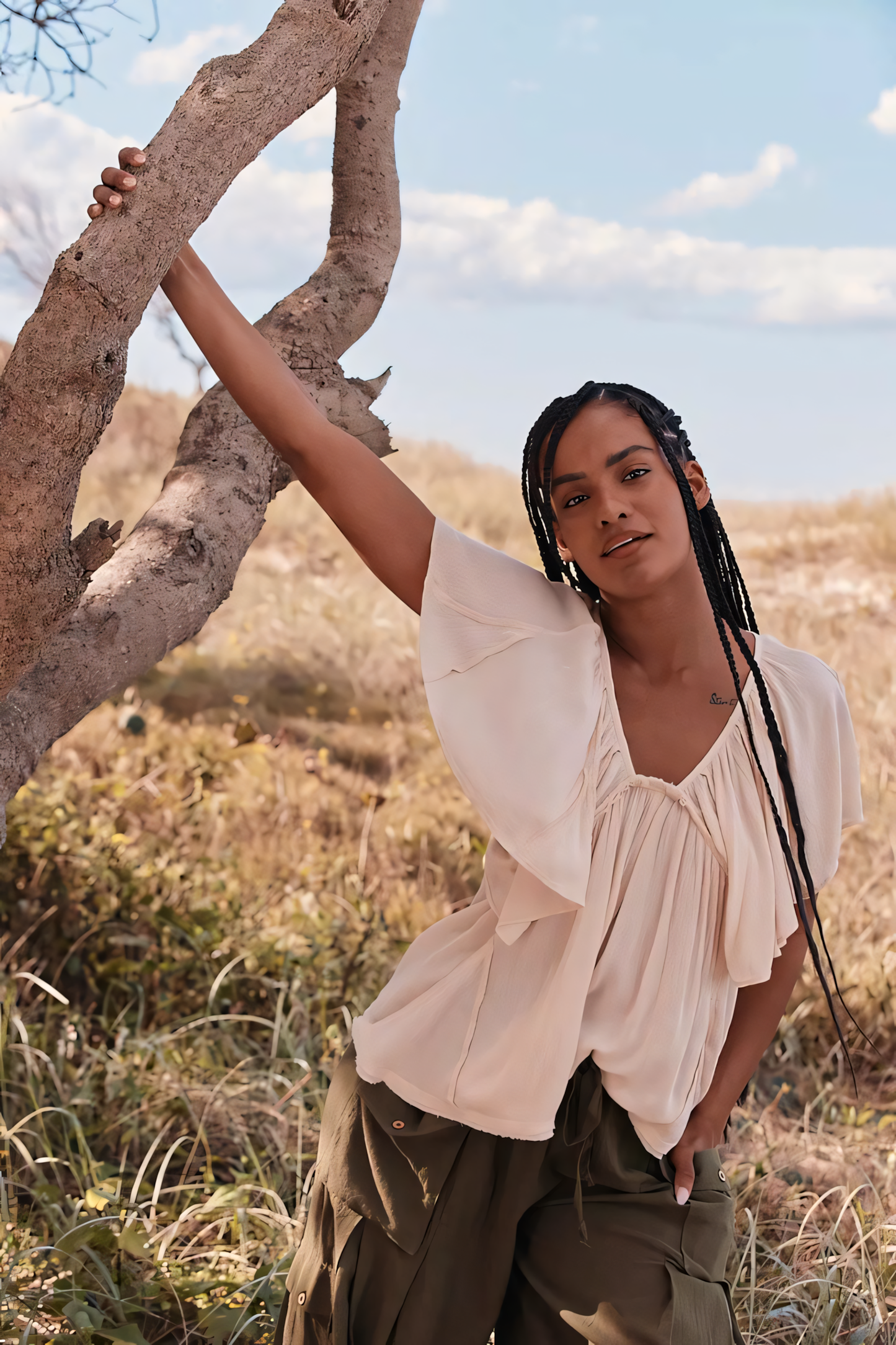 A Vintage Style Top with Delicate Timeless Details