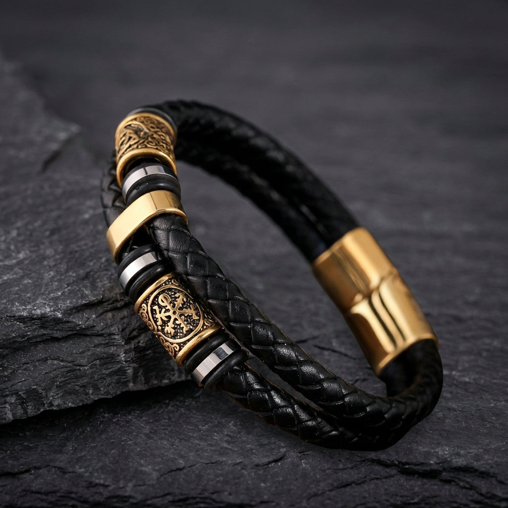 Vintage Handmade Gold Bracelet