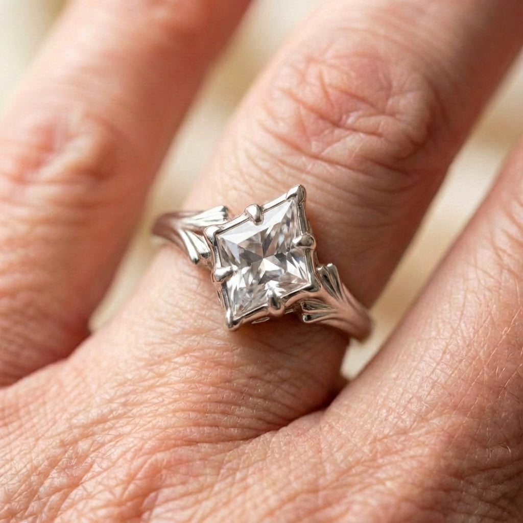 Crystal Statement Ring