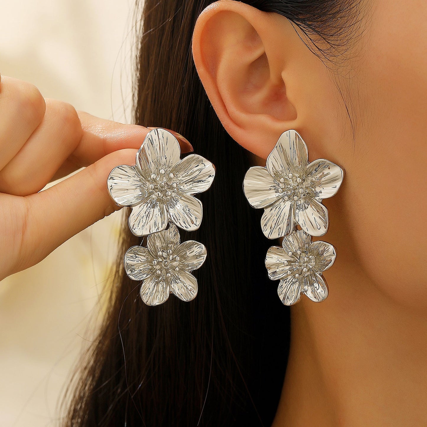 Elegant Flower Earrings