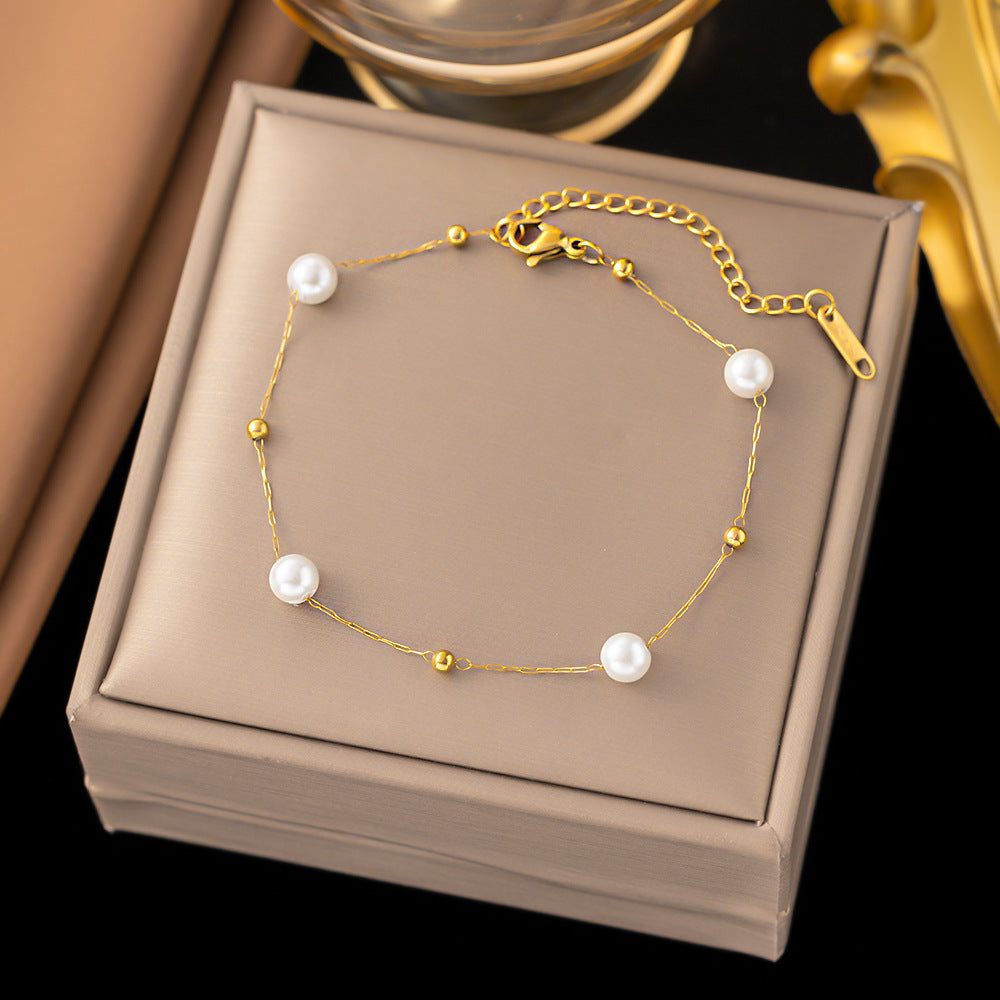 Elegant Pearl Bracelet