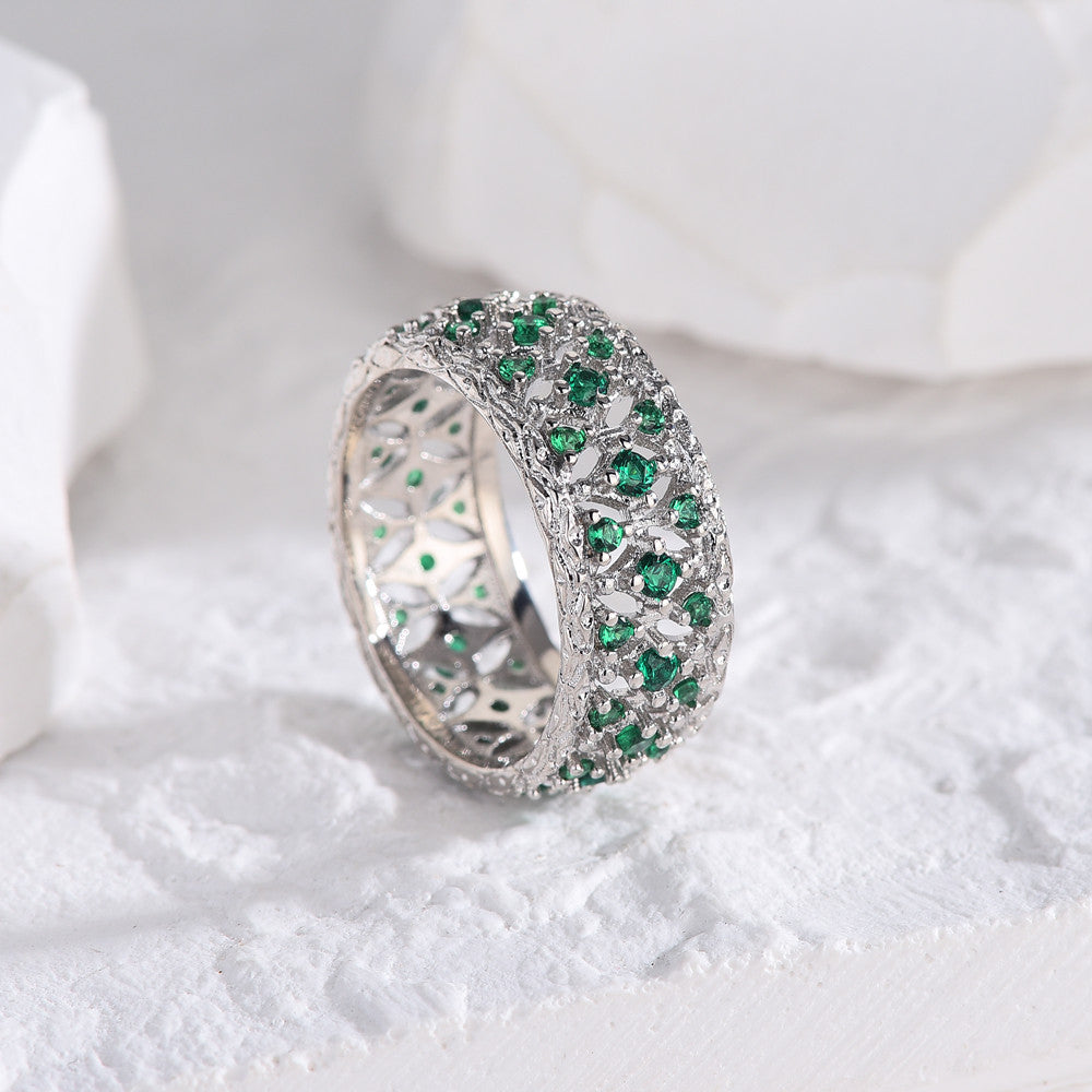 Emerald Statement Ring