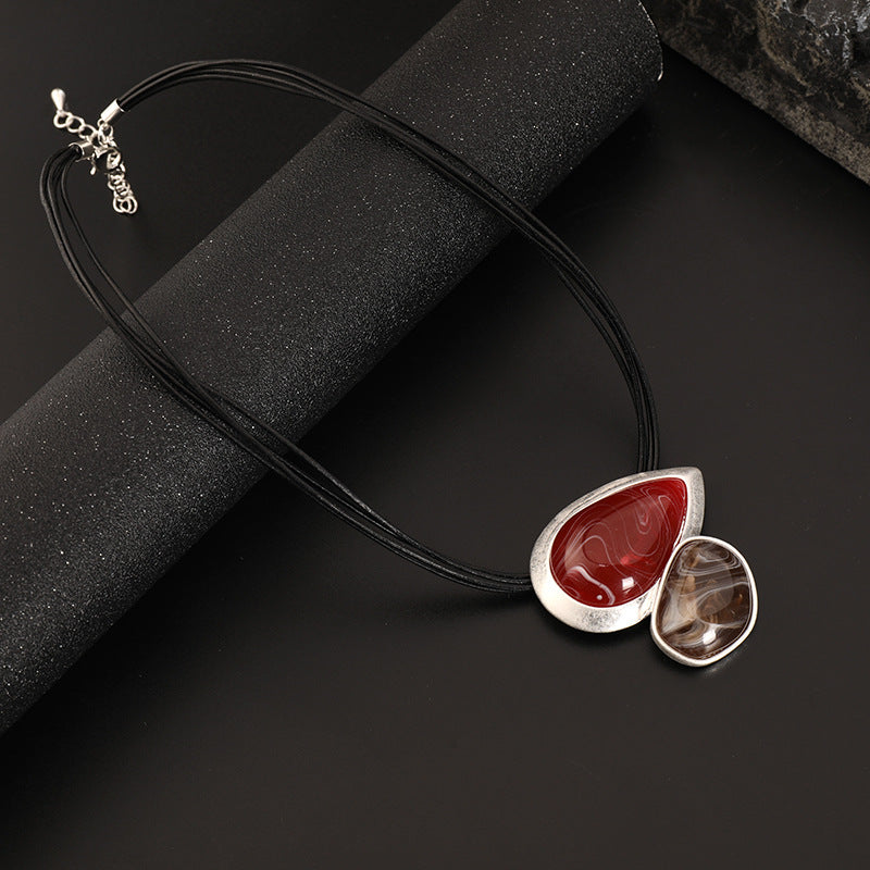 Modern Agate Necklace