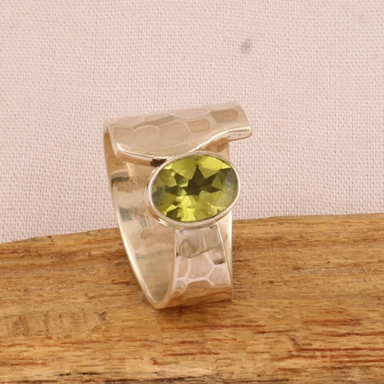 Modern Citrine Ring