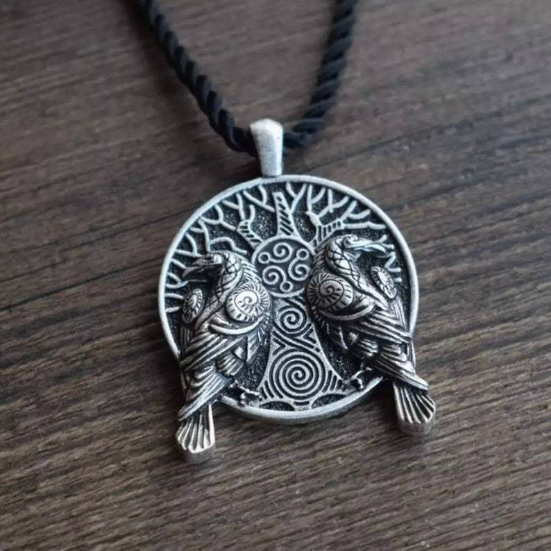 Raven Tree Necklace
