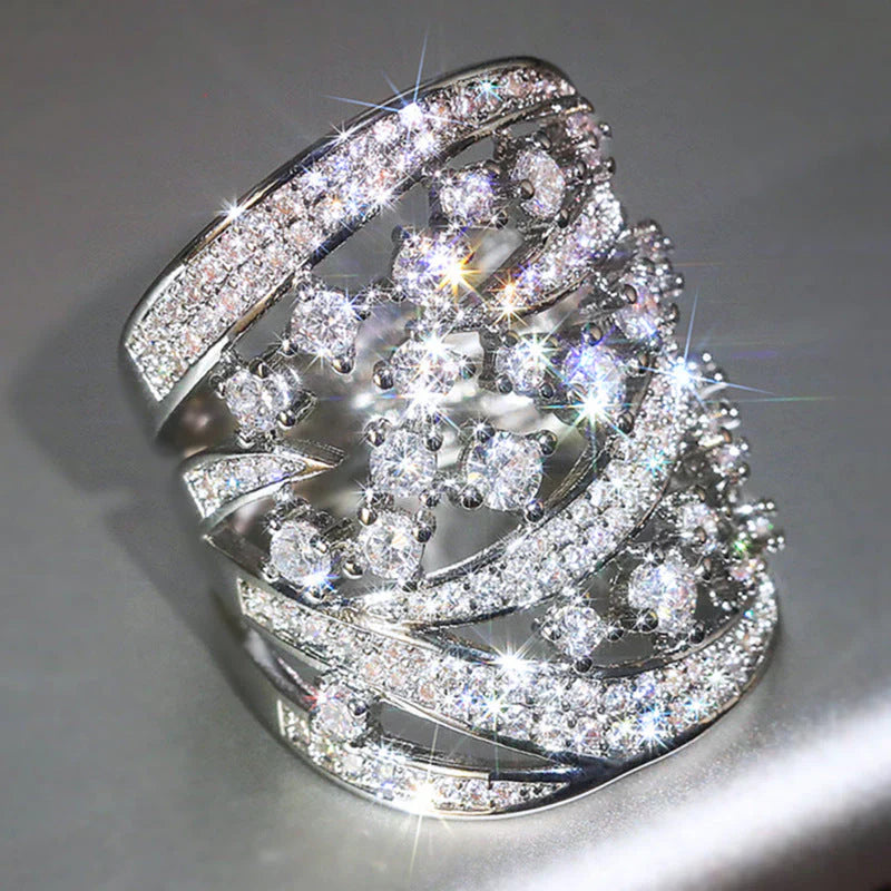 Statement Crystal Ring