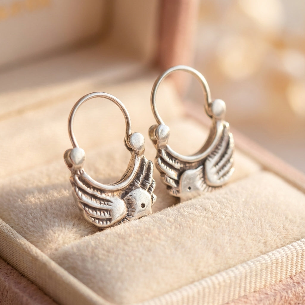 Vintage Bird Earrings