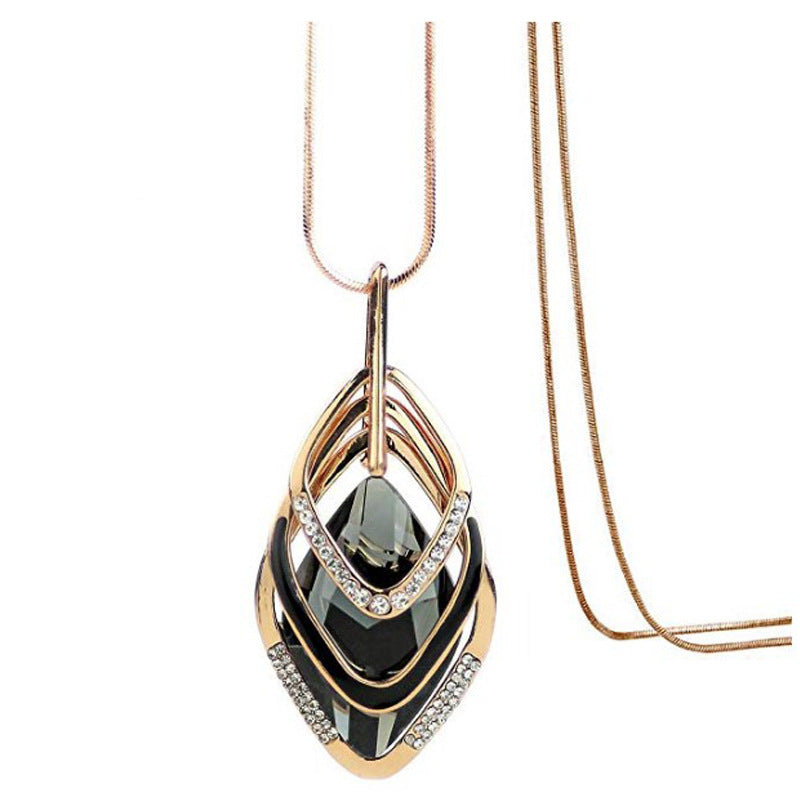 Vintage Black Crystal