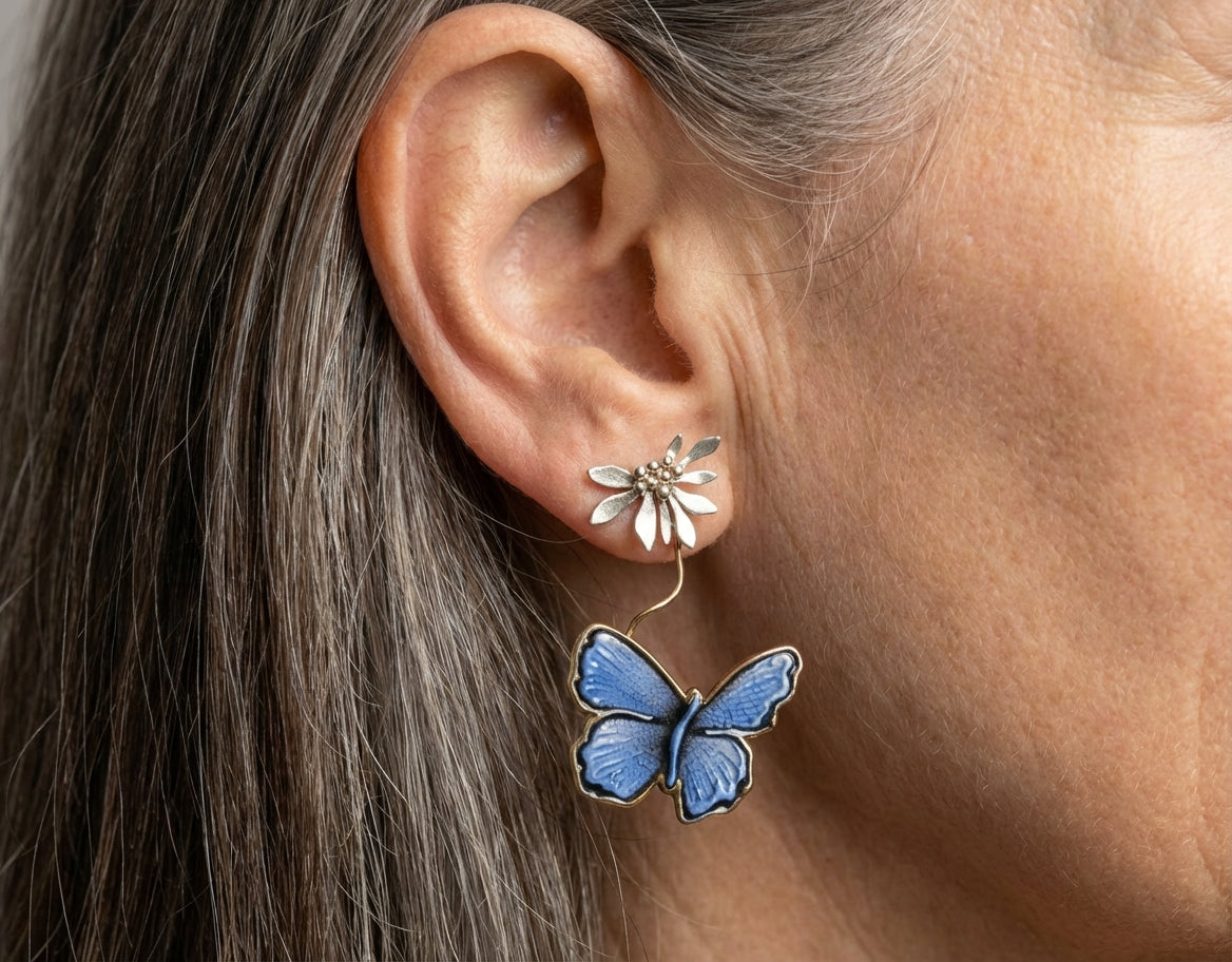 Butterfly Dangle Earrings