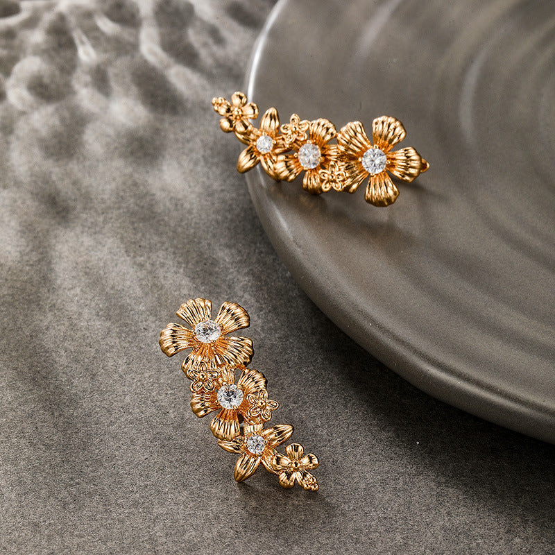 Vintage Floral Earrings