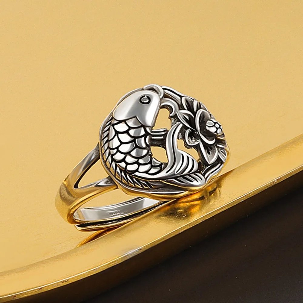 Vintage Koi Fish Ring