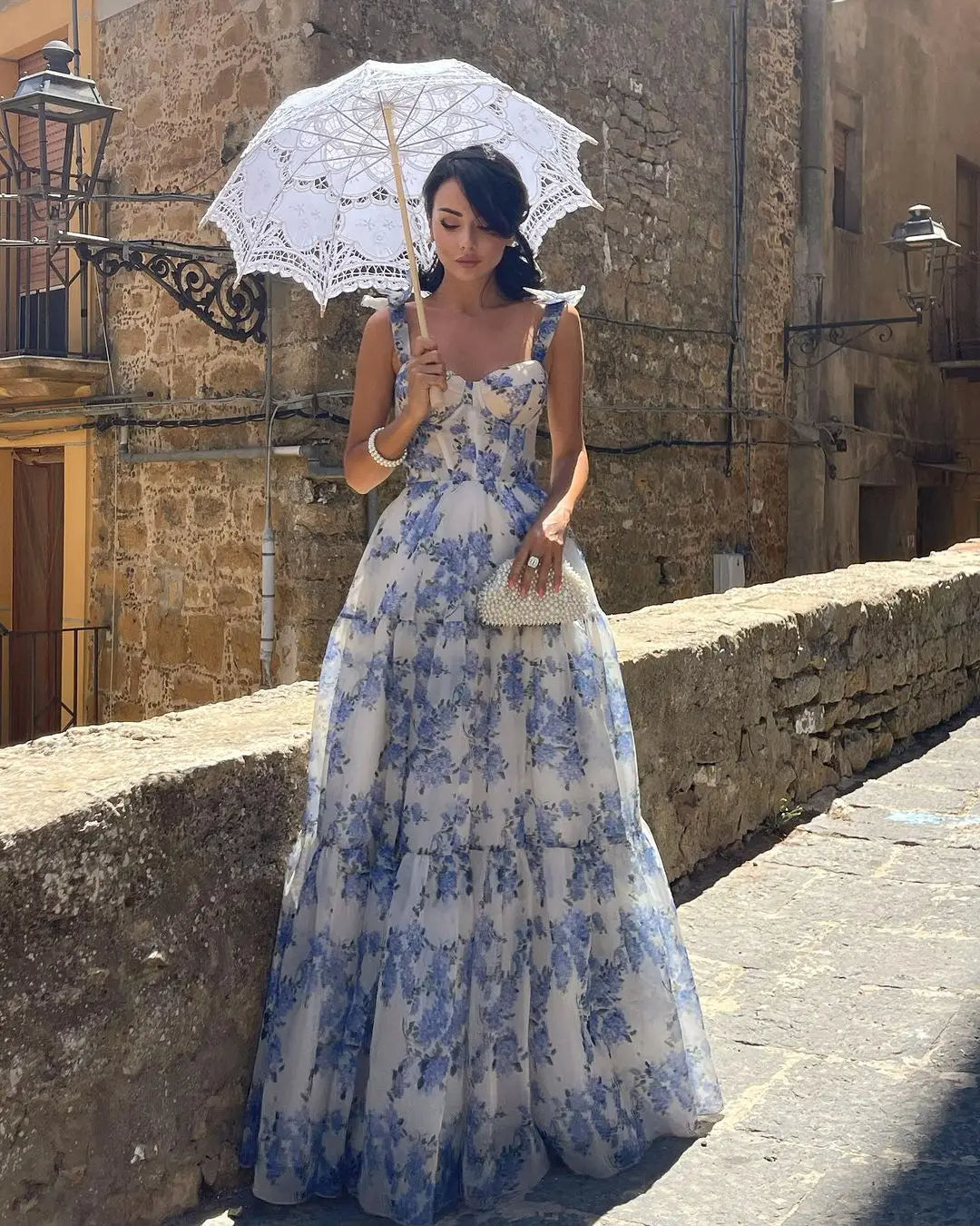 A Vintage Style Dress with Delicate Timeless Details