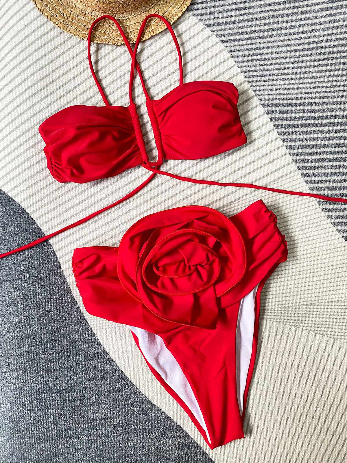 Vintage Inspired Bikini with a Contemporary Edge