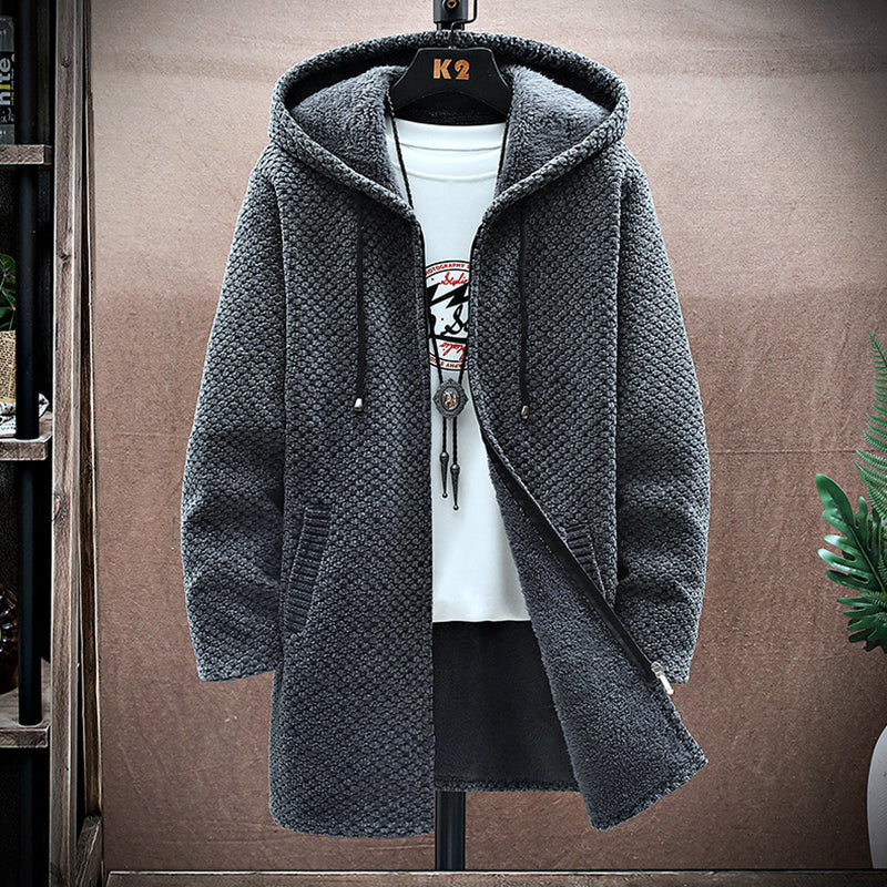 Men's Vintage Knitted Pattern Cardigan Sweater elevenforest