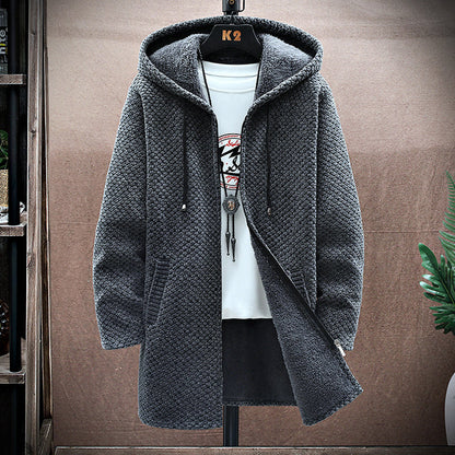 Men's Vintage Knitted Pattern Cardigan Sweater elevenforest