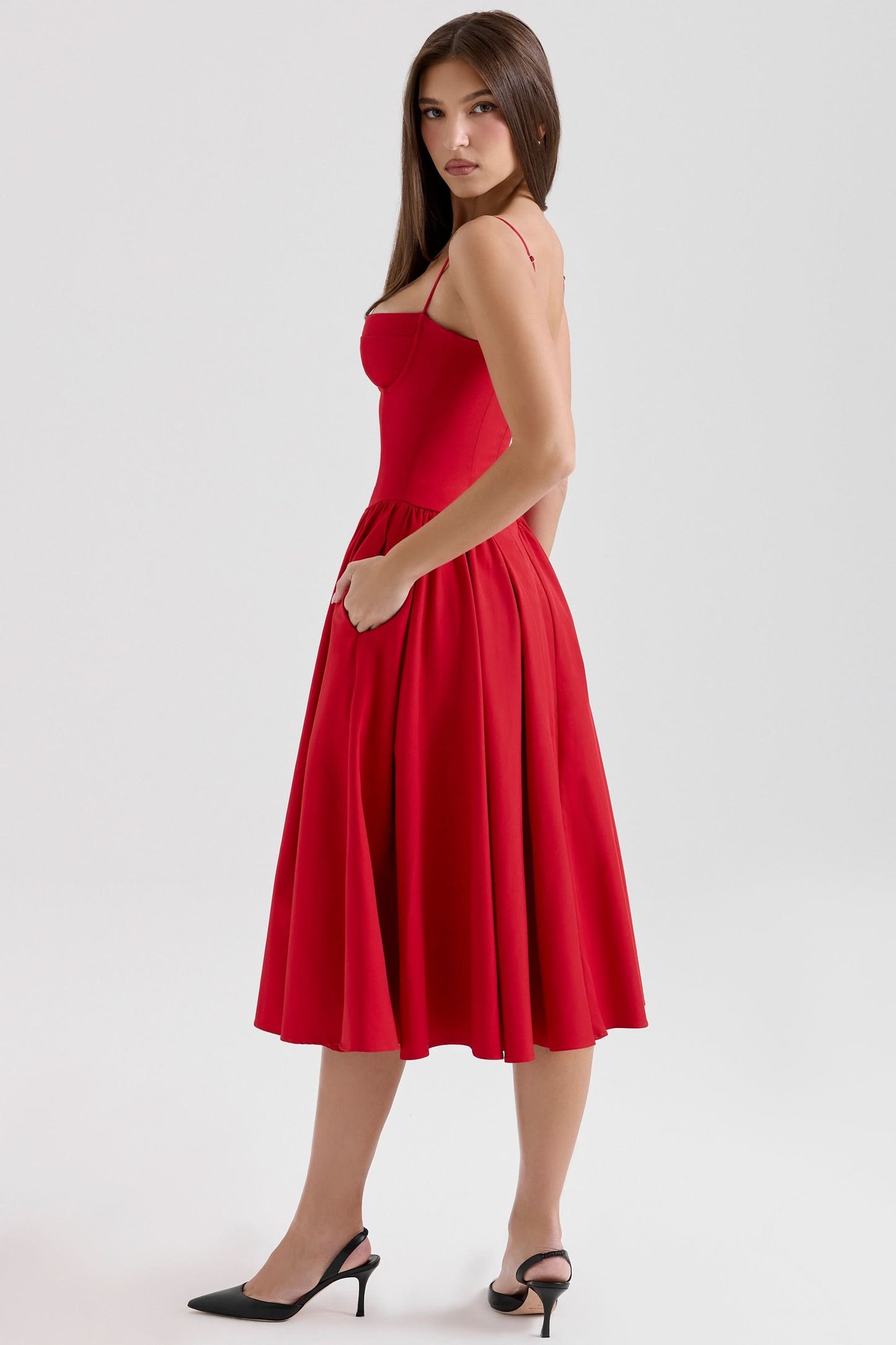 Classic Vintage Dress with a Flattering Fit