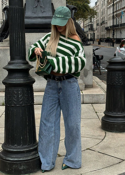 A Vintage Style Sweater with Delicate Timeless Details