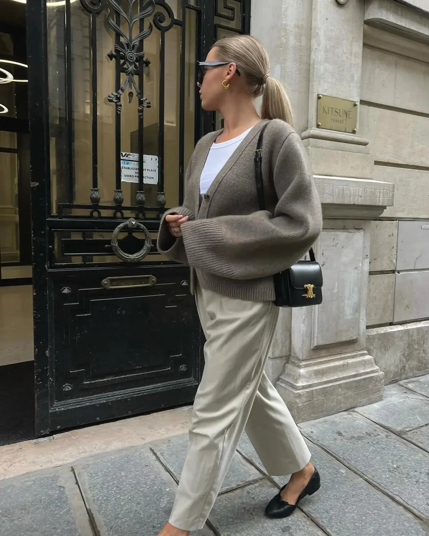 Vintage Inspired Sweater with a Contemporary Edge