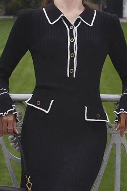 Well Tailored Dress with a Graceful Silhouette