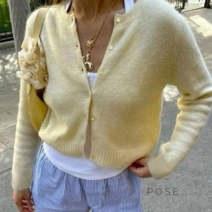 Sophisticated Cardigan with a Clean Classic Look