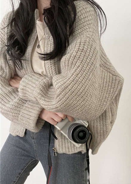 A Vintage Style Cardigan with Delicate Timeless Details