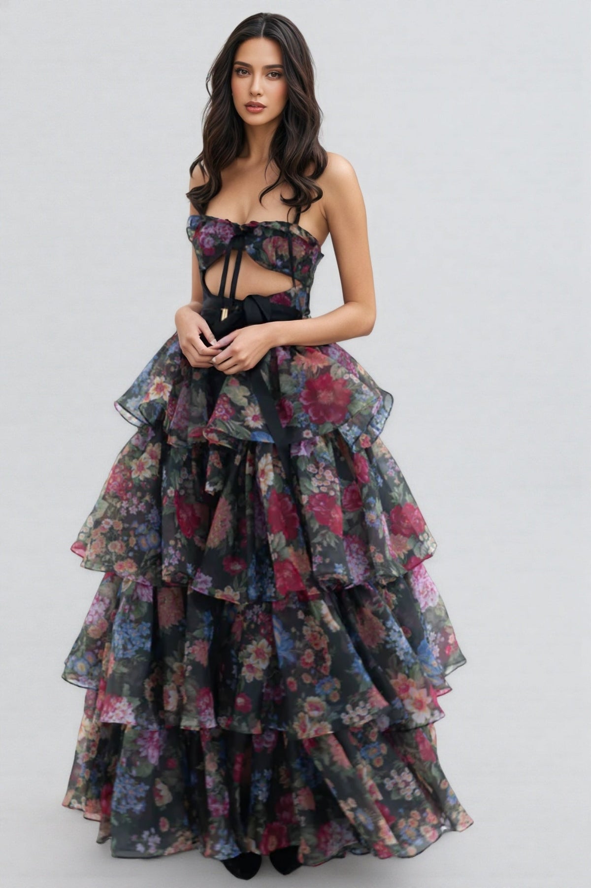 Jary Strapless Maxi Dress