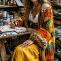 Cardigan with a refined design