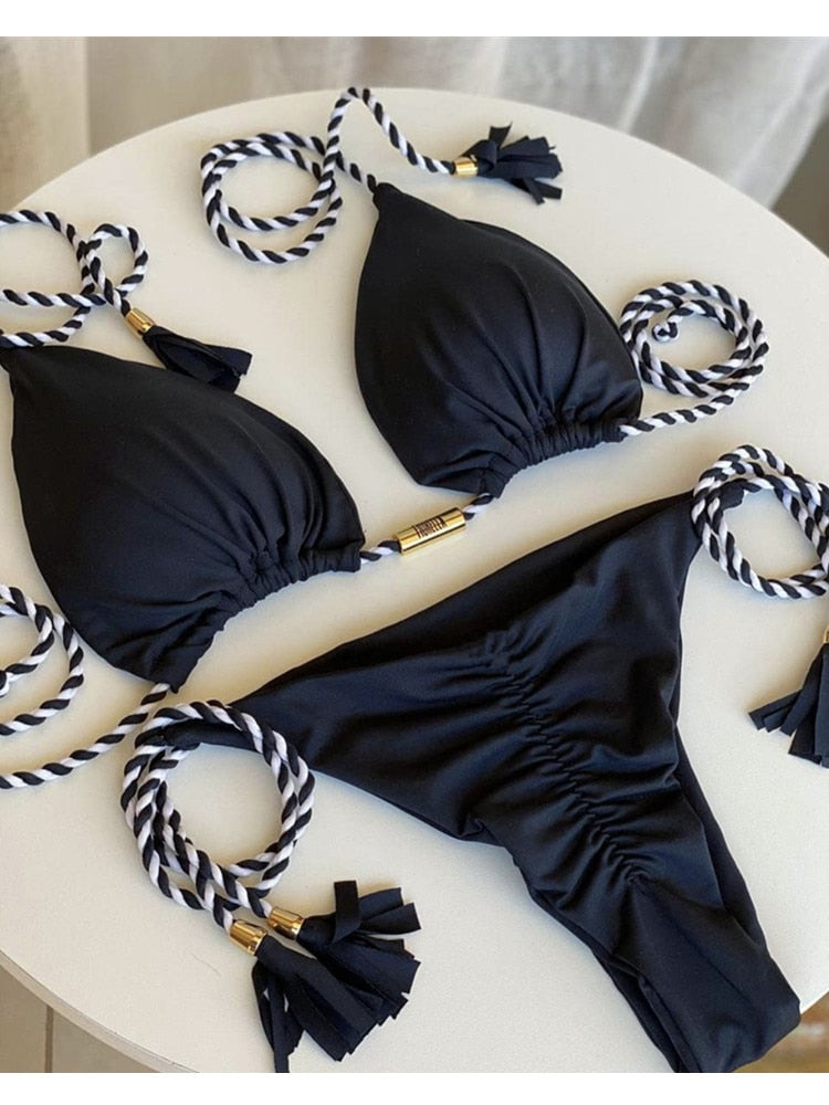 Beautifully Finished Swimsuit in a Timeless Design