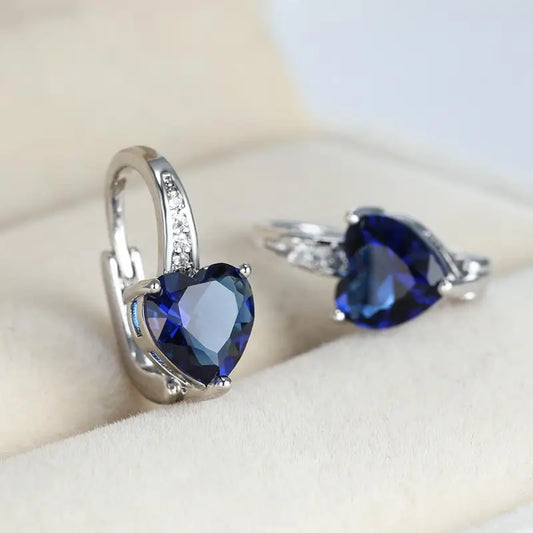 Lunara Cerestelle White Gold Earrings
