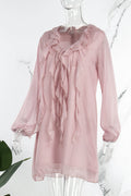 Casual and effortless winter dress
