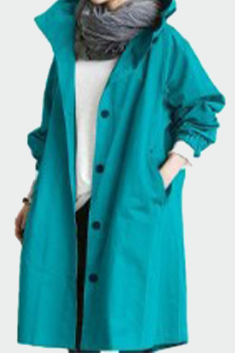 A comfortable and feminine winter piece