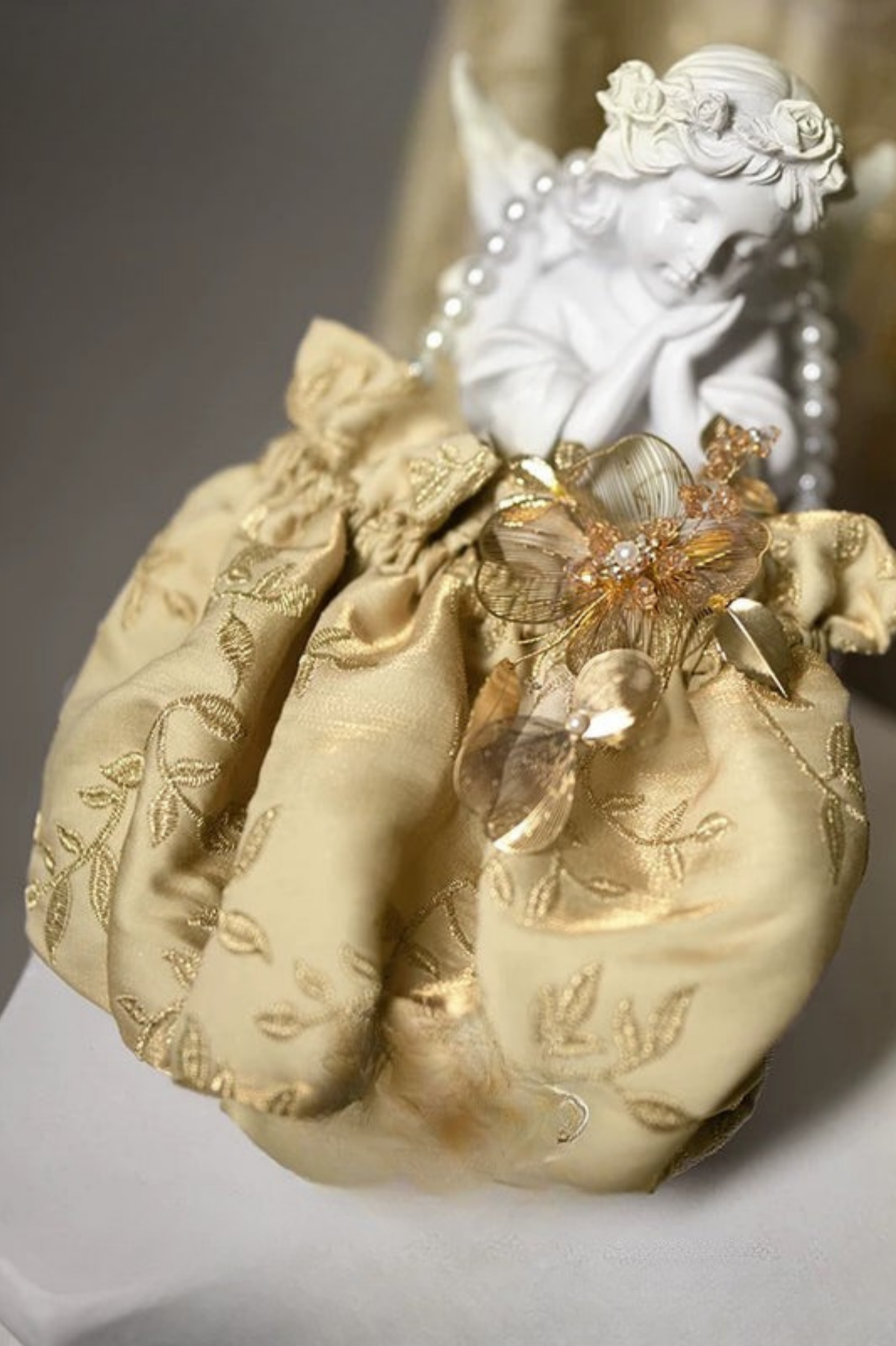 Twilight Lolita Dress + Shawl + Brooch + Bag
