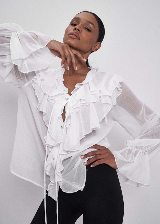 Sophisticated Blouse with a Clean Classic Look