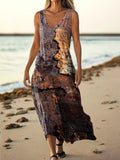 Dress with a graceful design