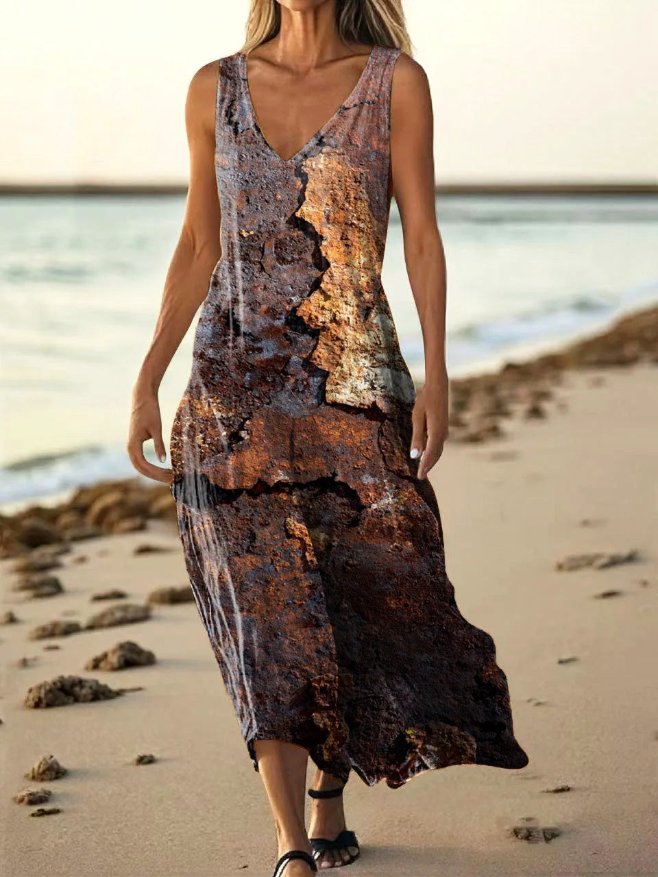 Dress with a graceful design