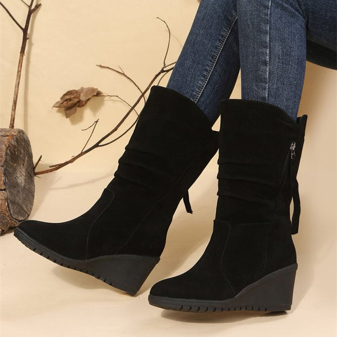 Chic Orthopedic Boots with Unique Design