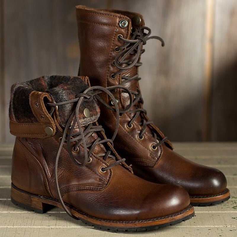 Vintage Inspired Orthopedic Boots