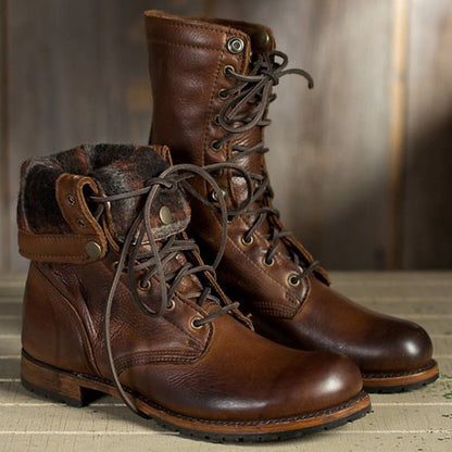 Vintage Inspired Orthopedic Boots