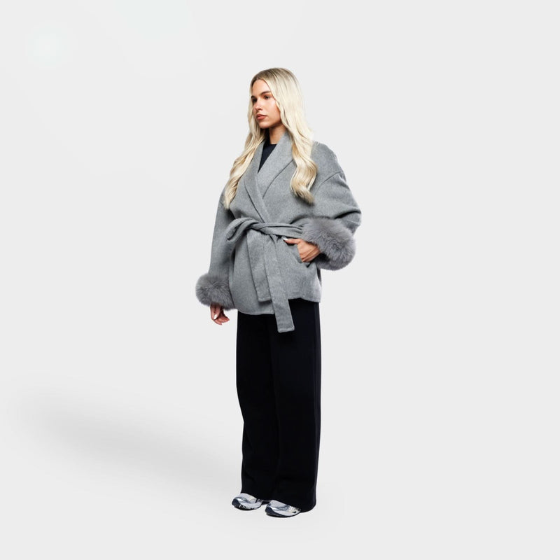 Classic Vintage Coat with a Flattering Fit