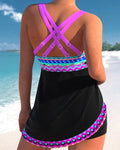 Stylish and chic colorful swimsuit