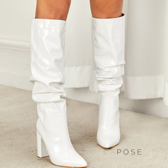 A Vintage Style Boots with Delicate Timeless Details