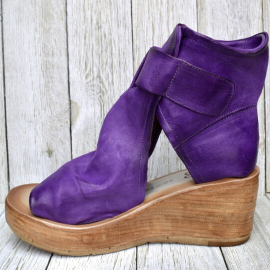 Boho wedge sandals