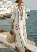 Blach Pink Striped