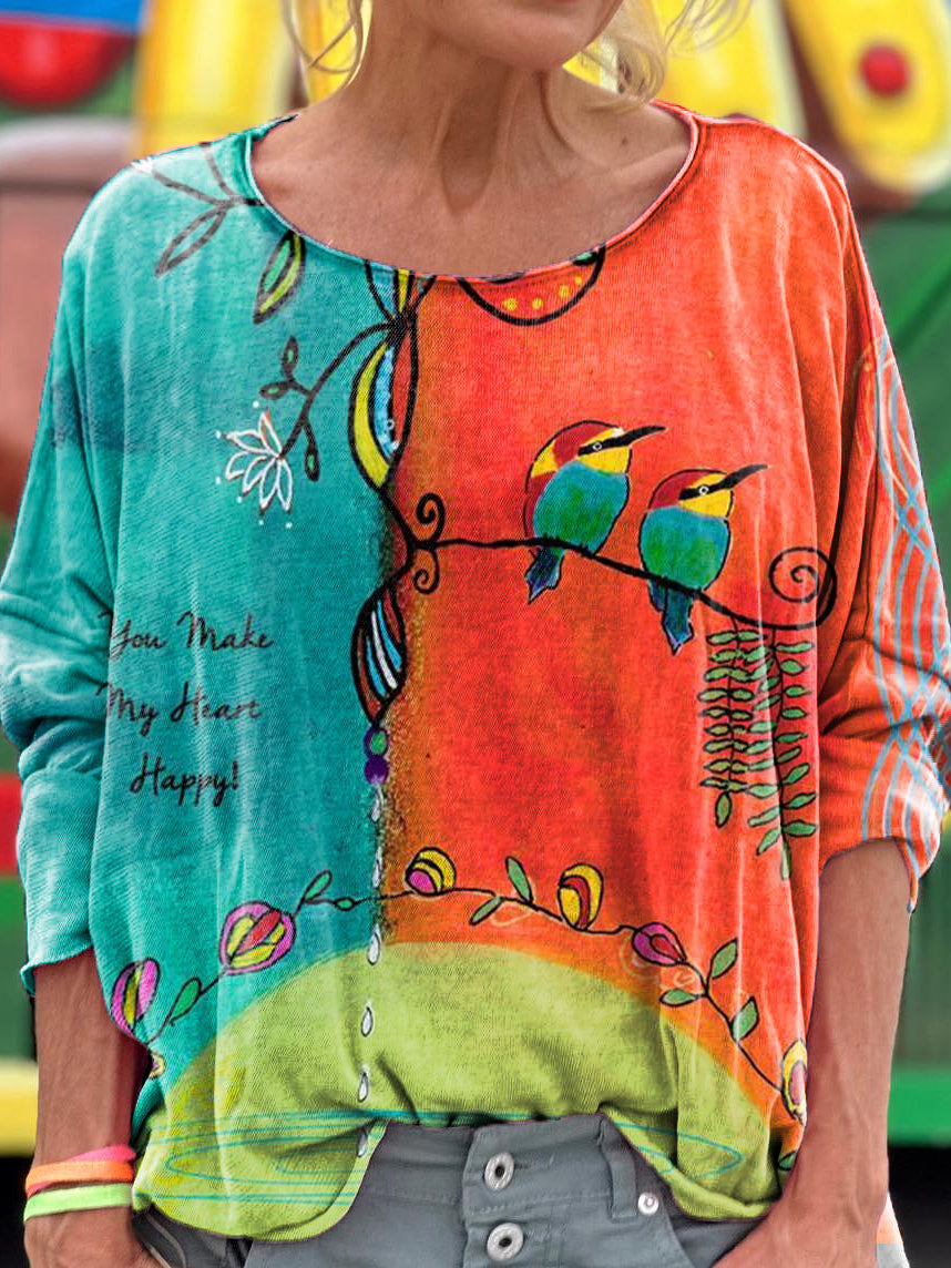 Gracefully designed T-shirt