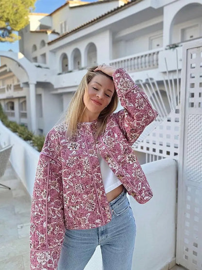 JO | Lovely Floral coat for women