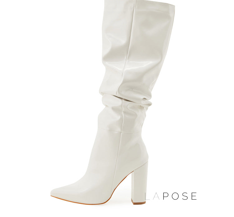 A Vintage Style Boots with Delicate Timeless Details