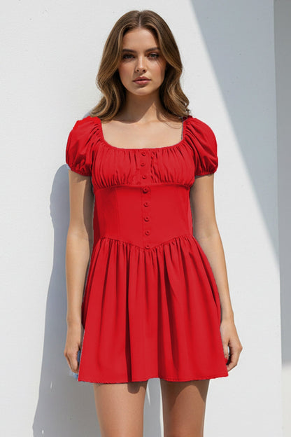 Classic Vintage Dress with a Flattering Fit