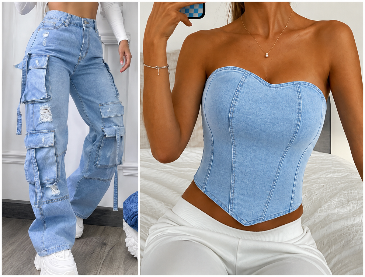 Jeansblau