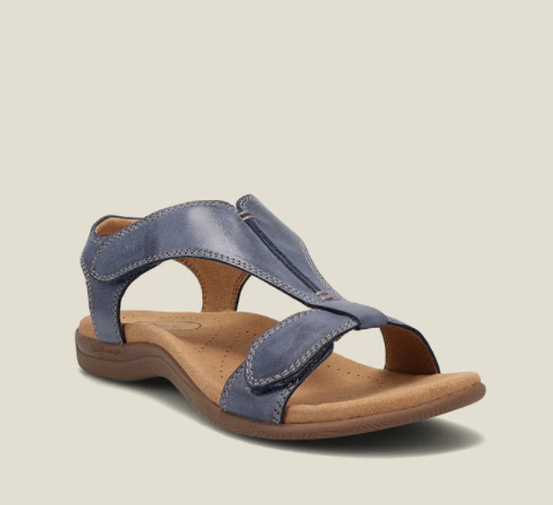 Elegant orthopedic cushioning sandal